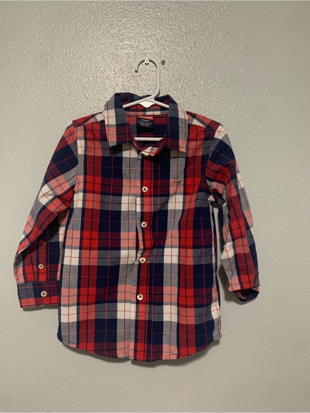 Wrangler Boy’s Button Down Shirt Size 5t